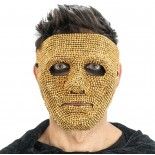 Masque No ID avec Strass dorés
