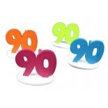 Chaks 20010, Set de 4 Marque-places Anniversaire 90 ans