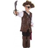 P'TIT Clown re21029 - Déguisement enfant pirate luxe 10/12 ans