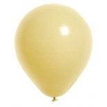 Sachet 25 ballons Opaques 25cm, ivoire 25cm