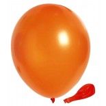 Sachet 25 ballons Opaques 25cm, Orange 25cm