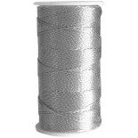 Ficelle Argentée 1mm en bobine de 30m (fil argent)