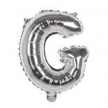 Ballon aluminium mylar lettre G, argent