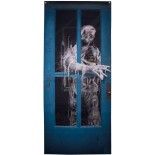 P'TIT Clown re22215 - Décor de porte Zombie 1m80