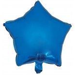 P'TIT Clown re22316 - Ballon mylar Etoile 37 cm Bleu