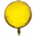P'TIT Clown re22322 - Ballon mylar Rond 37 cm OR