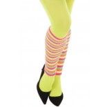 P'TIT Clown re22668 - Guêtres fluo multicolore adulte