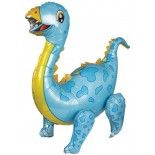 P'TIT Clown re22756 - Ballon alu Petit Brachiosaure articulé 77 cm