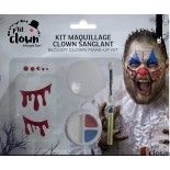 P'TIT Clown re22950 - Kit maquillage de clown sanglant