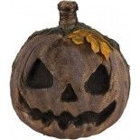 P'TIT Clown re23029 - Citrouille en toile de jute de 25 cm