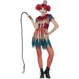 P'TIT Clown re23142 - Déguisement de clown Vintage femme taille L/XL