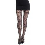 P'TIT Clown re23154 - Collants noir impression chauve-souris