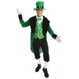 P'TIT Clown re23239, déguisement Leprechaun Saint Patrick adulte Taille S/M