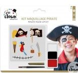 P'TIT Clown re23349 - Set de maquillage de pirate