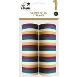 P'TIT Clown re23446 - Sachet de 2 rouleaux de serpentins multicolores