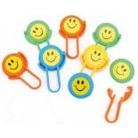 P'TIT Clown re23483 - Lot de 4 mini jouets assiettes volantes