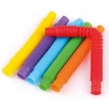 P'TIT Clown re23491 - Lot de 6 mini jouets Tube Pop