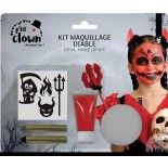 P'TIT Clown re23602 - Kit maquillage avec stickers de diable