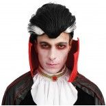 P'TIT Clown re23617 - Perruque vampire adulte