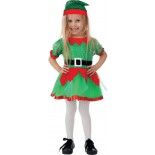 P'TIT Clown re23651 - Déguisement enfant lutin fille, 116 cm 4/6 ans