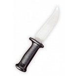 Couteau noir avec lame transparente 32cm
