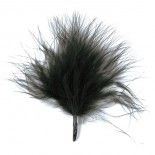 Sachet de 20 plumes, en Noir