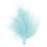 Sachet de 20 plumes bleue ciel