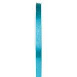 Ruban satin double face 6 mm x 25m, Turquoise