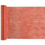 SANTEX 2810-112-30, CHEMIN de table en tissu intissé, Terracotta