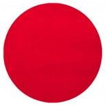 Sachet de 50 sets de table ronds unis, Rouge