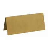 Sachet de 10 marque places rectangle, Or mat