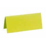 Sachet de 10 marque places rectangle, Vert
