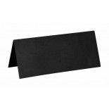 Sachet de 10 marque places rectangle, Noir