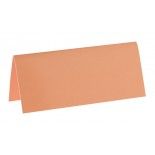 Sachet de 10 marque places rectangle, Corail