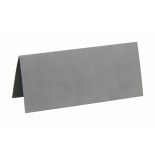 Sachet de 10 marque places rectangle, Gris