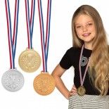 Set médailles Podium : Or, argent et bronze