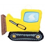 Pinata Bulldozer jaune 45cm