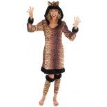 Chaks 31 250238 05, Déguisement Robe capuche Tigre adulte