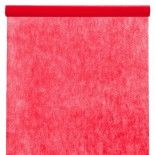 Nappe en rouleau 10m, intissé Rouge