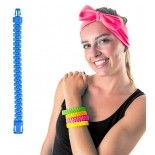 Party Pro 3331520, Bracelet zip bleu 