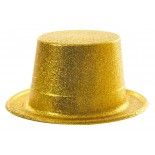 Party Pro 33395, Chapeau Haut De Forme paillette Or