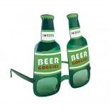 P'TIT Clown re35101 - Lunettes plastique, Bouteille de bière, verte