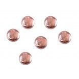 Perles de pluie métallisées, Rose Gold