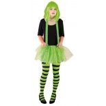 P'TIT Clown re39905 - Tutu en tulle doublé vert