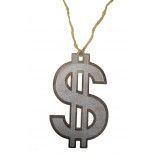 P'TIT Clown re40140 - Collier Dollar géant argent