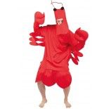 P'TIT Clown re41685 - Déguisement de Homard adulte taille L/XL