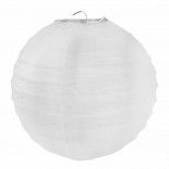 SANTEX 4313-1, Sachet de 2 lanternes L 30cm, Blanc