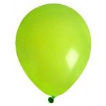 Sachet de 8 ballons latex 23cm unis, Vert