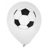 Sachet de 8 ballons latex 23cm FOOT