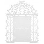 SANTEX 4580-1, Plan de table Cage, plastique souple blanc